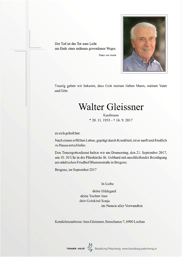 Walter Gleissner